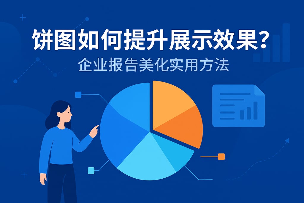 饼图如何提升展示效果？企业报告美化实用方法