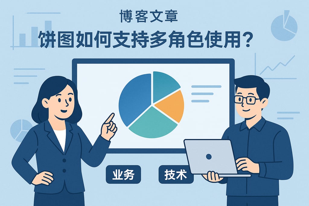 饼图如何支持多角色使用？业务与技术人员协同分析