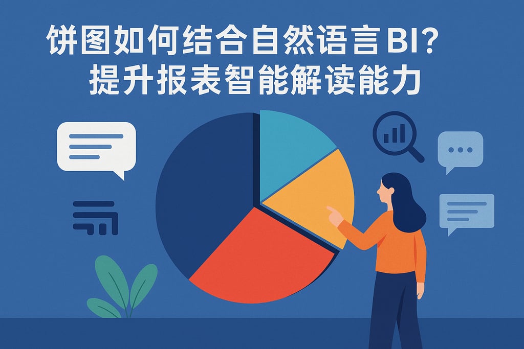 饼图如何结合自然语言BI？提升报表智能解读能力