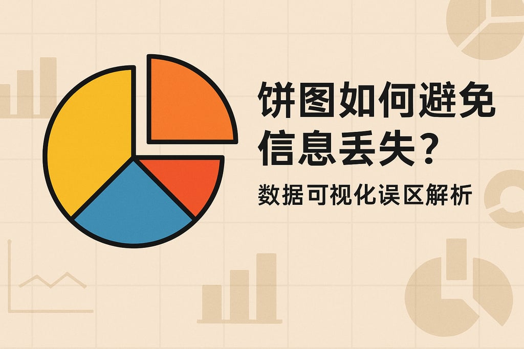 饼图如何避免信息丢失？数据可视化误区解析