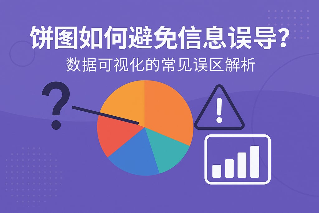 饼图如何避免信息误导？数据可视化的常见误区解析