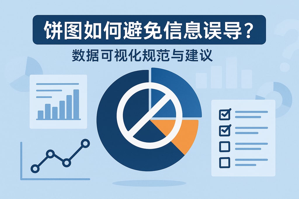 饼图如何避免信息误导？数据可视化规范与建议