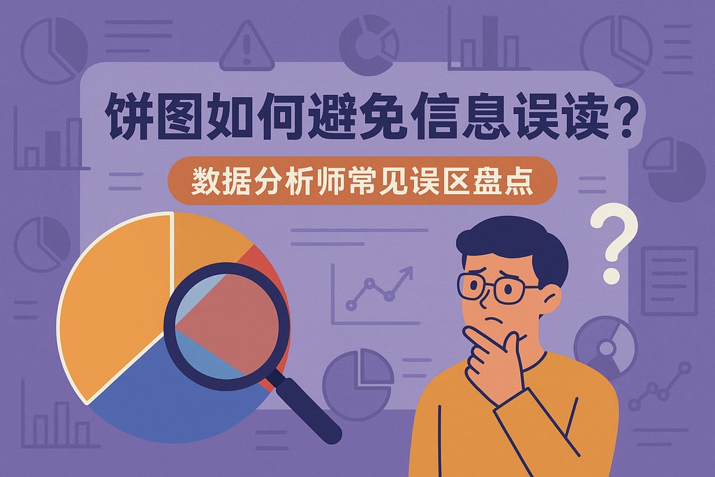 饼图如何避免信息误读？数据分析师常见误区盘点