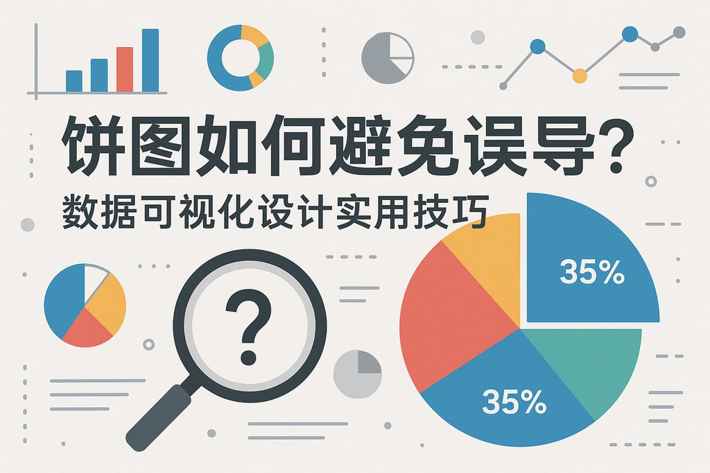 饼图如何避免误导？数据可视化设计实用技巧