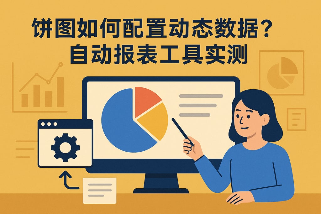 饼图如何配置动态数据？自动报表工具实测