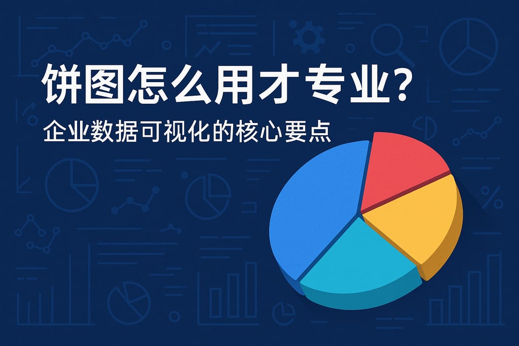 饼图怎么用才专业？企业数据可视化的核心要点