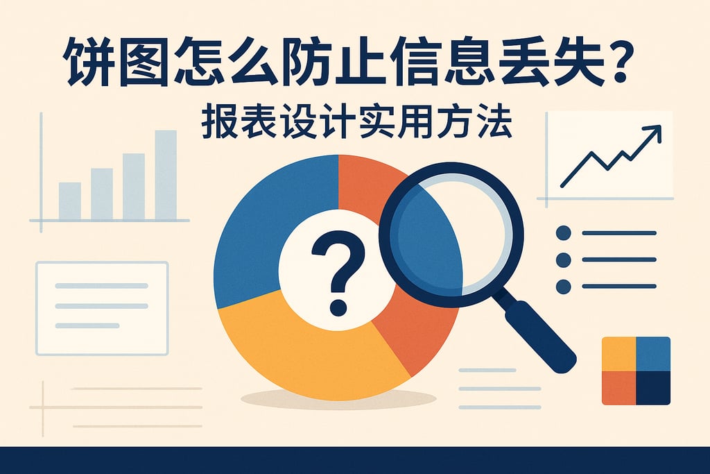 饼图怎么防止信息丢失？报表设计实用方法