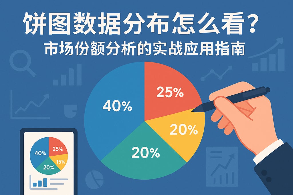 饼图数据分布怎么看？市场份额分析的实战应用指南
