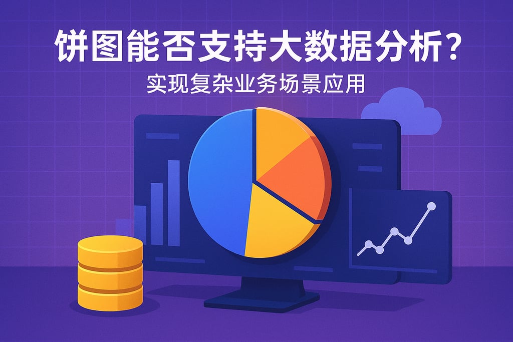 饼图能否支持大数据分析？实现复杂业务场景应用