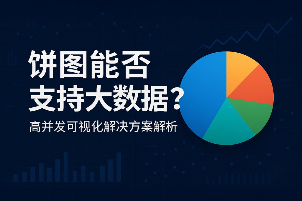 饼图能否支持大数据？高并发可视化解决方案解析