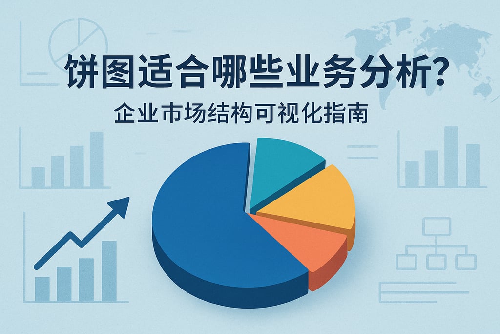 饼图适合哪些业务分析？企业市场结构可视化指南