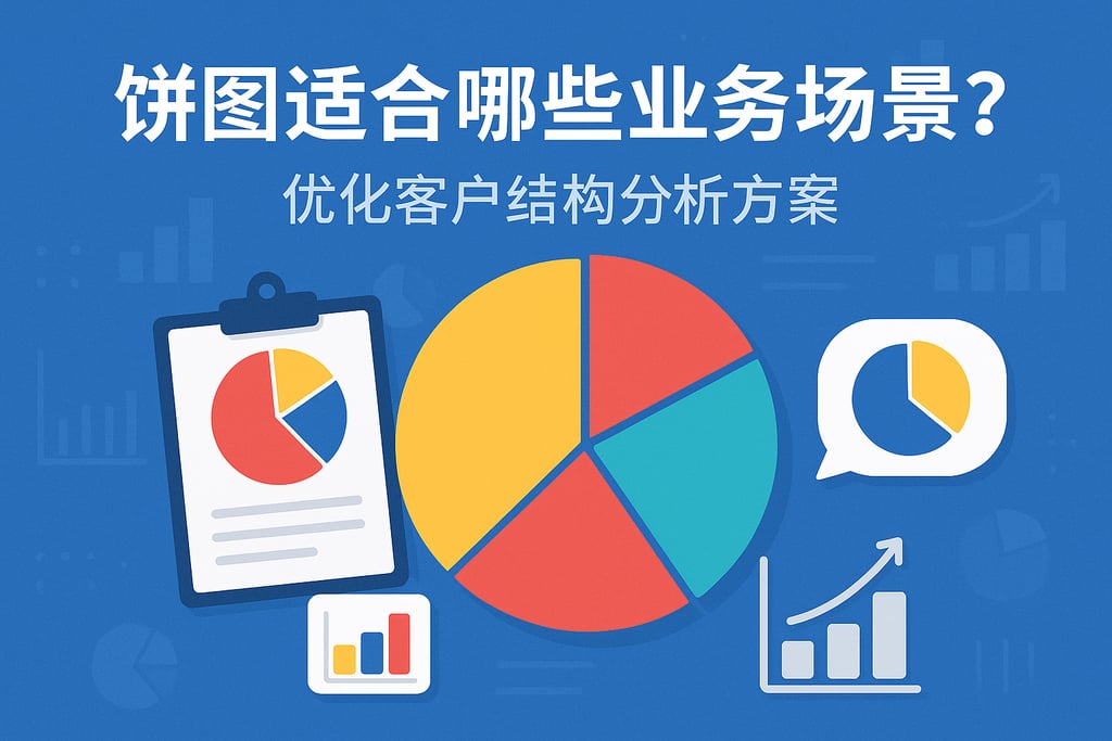 饼图适合哪些业务场景？优化客户结构分析方案