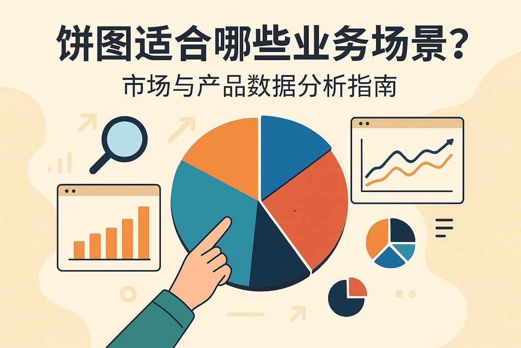 饼图适合哪些业务场景？市场与产品数据分析指南