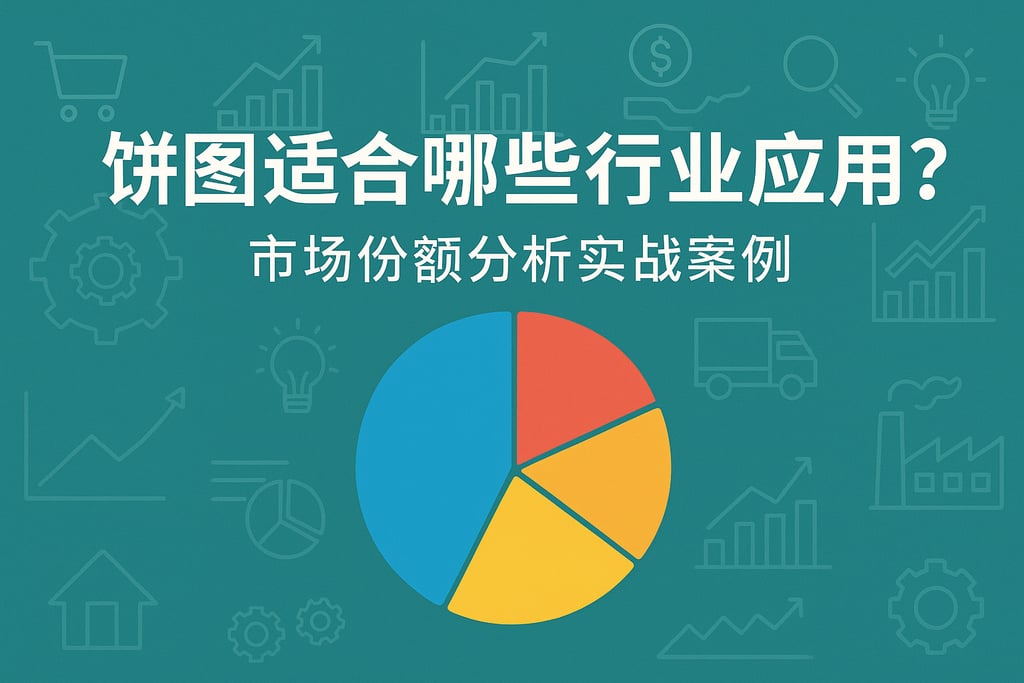 饼图适合哪些行业应用？市场份额分析实战案例