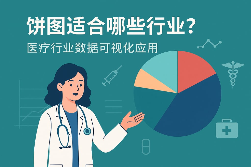 饼图适合哪些行业？医疗行业数据可视化应用