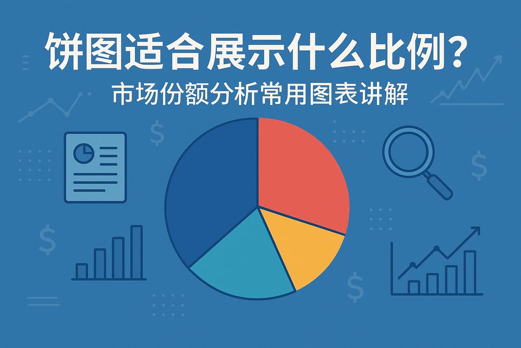 饼图适合展示什么比例？市场份额分析常用图表讲解
