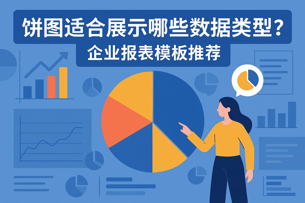 饼图适合展示哪些数据类型？企业报表模板推荐