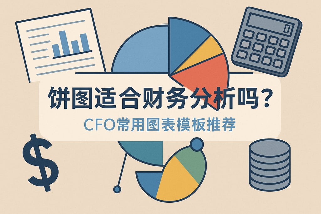 饼图适合财务分析吗？CFO常用图表模板推荐