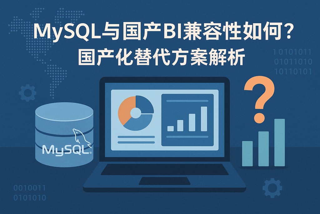 mysql与国产BI兼容性如何？国产化替代方案解析