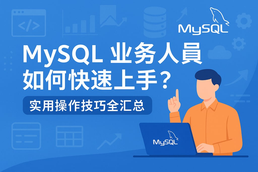 mysql业务人员如何快速上手？实用操作技巧全汇总