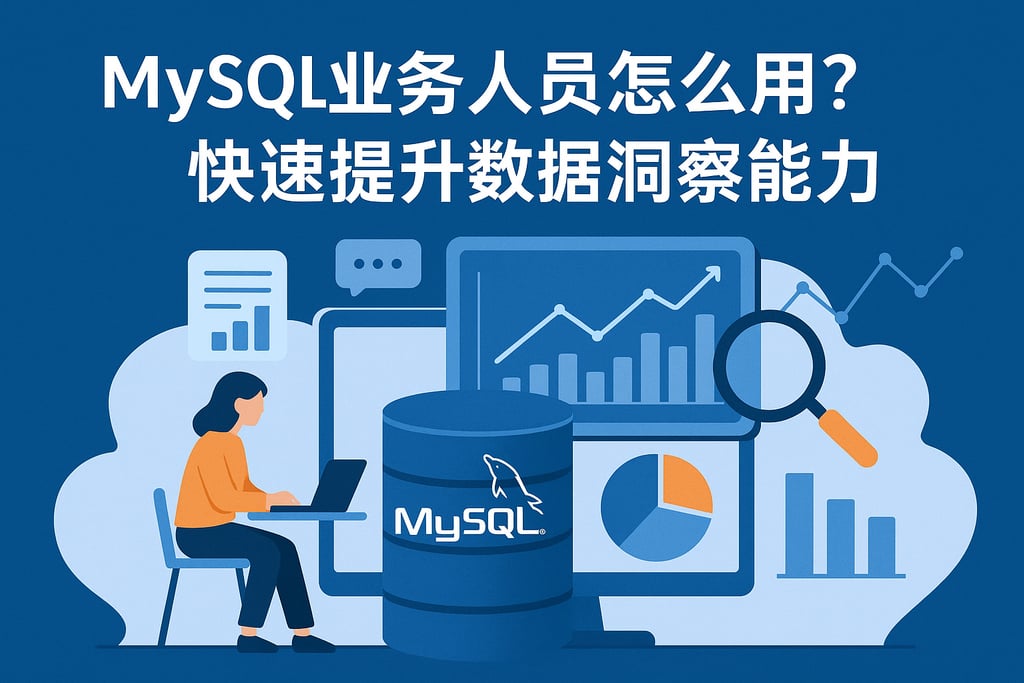 mysql业务人员怎么用？快速提升数据洞察能力