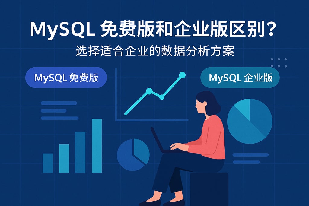 mysql免费版和企业版区别？选择适合企业的数据分析方案
