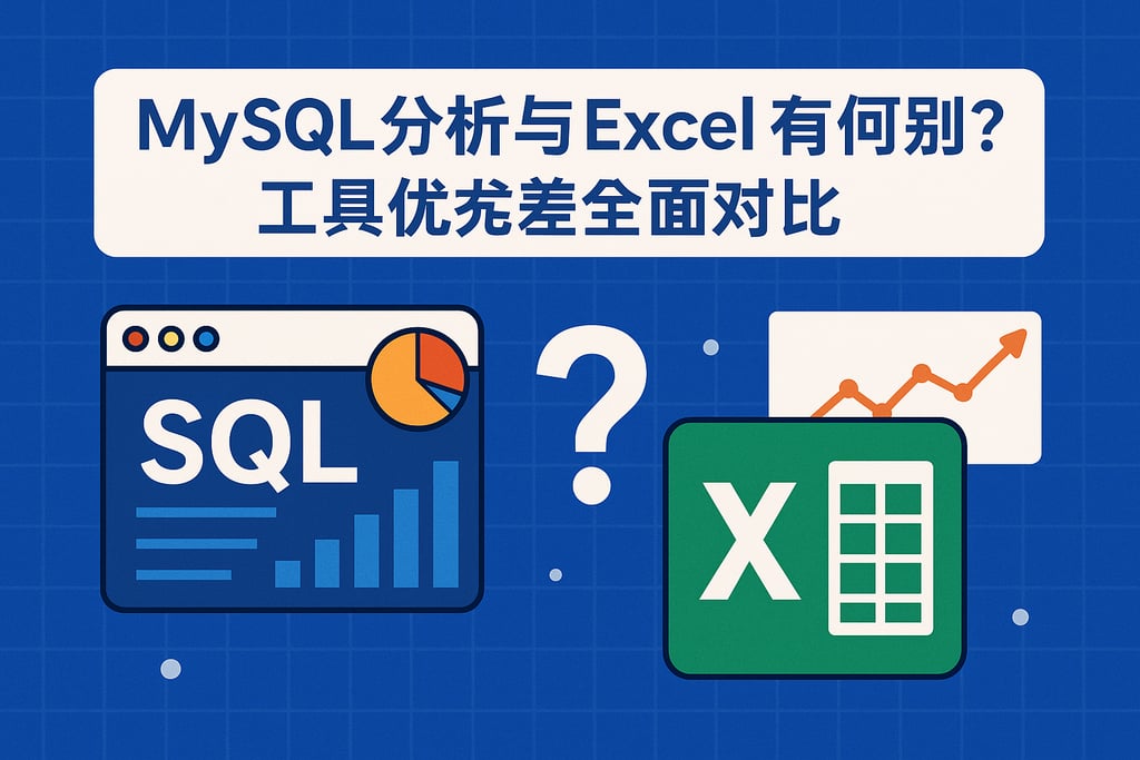 mysql分析与Excel有何区别？工具优劣势全面对比