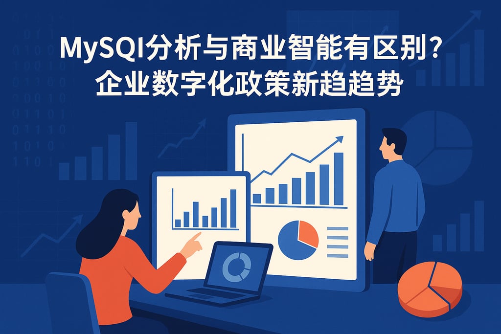 mysql分析与商业智能有何区别？企业数字化决策新趋势