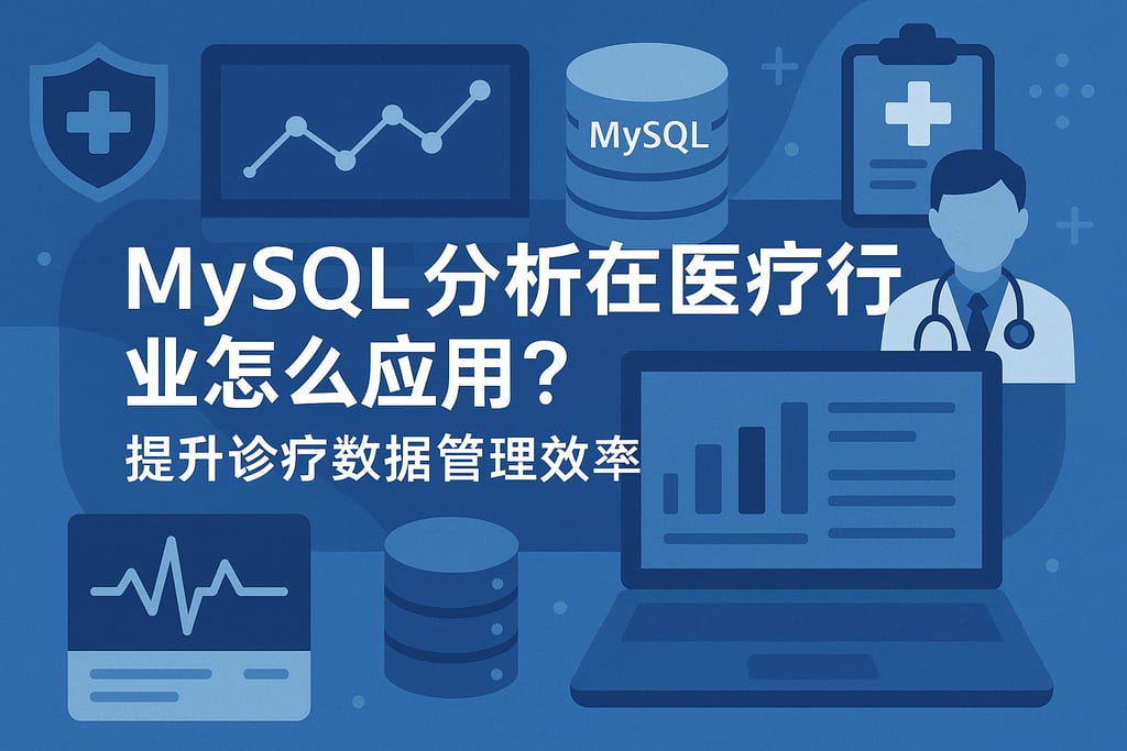 mysql分析在医疗行业怎么应用？提升诊疗数据管理效率
