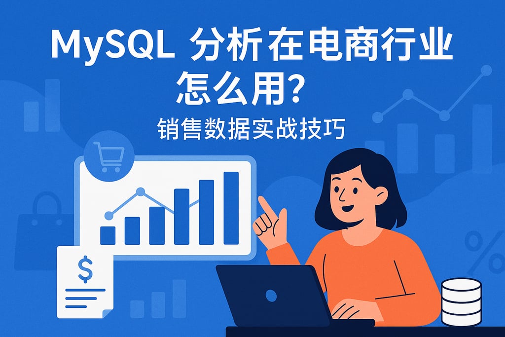 mysql分析在电商行业怎么用？销售数据实战技巧