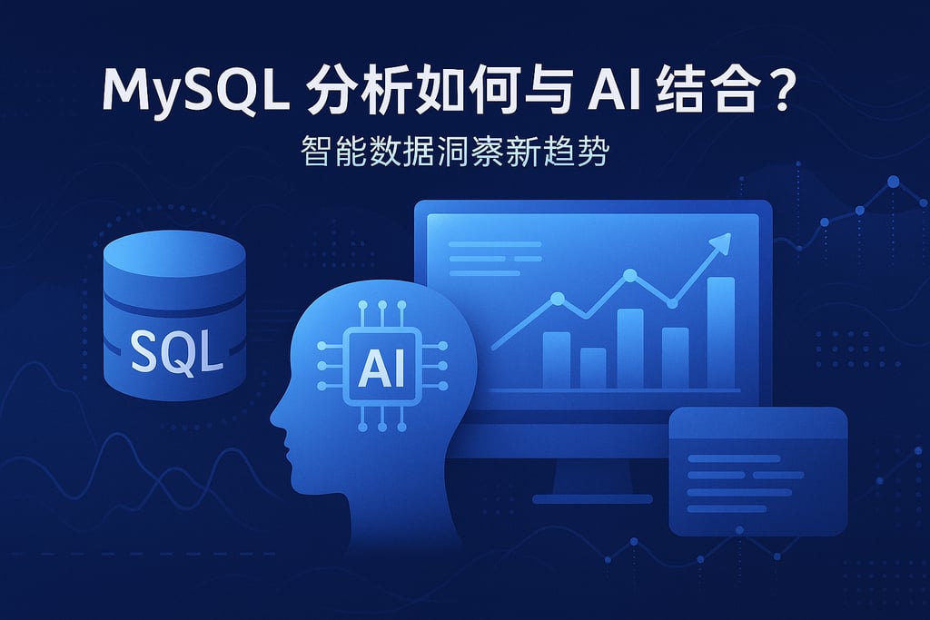 mysql分析如何与AI结合？智能数据洞察新趋势