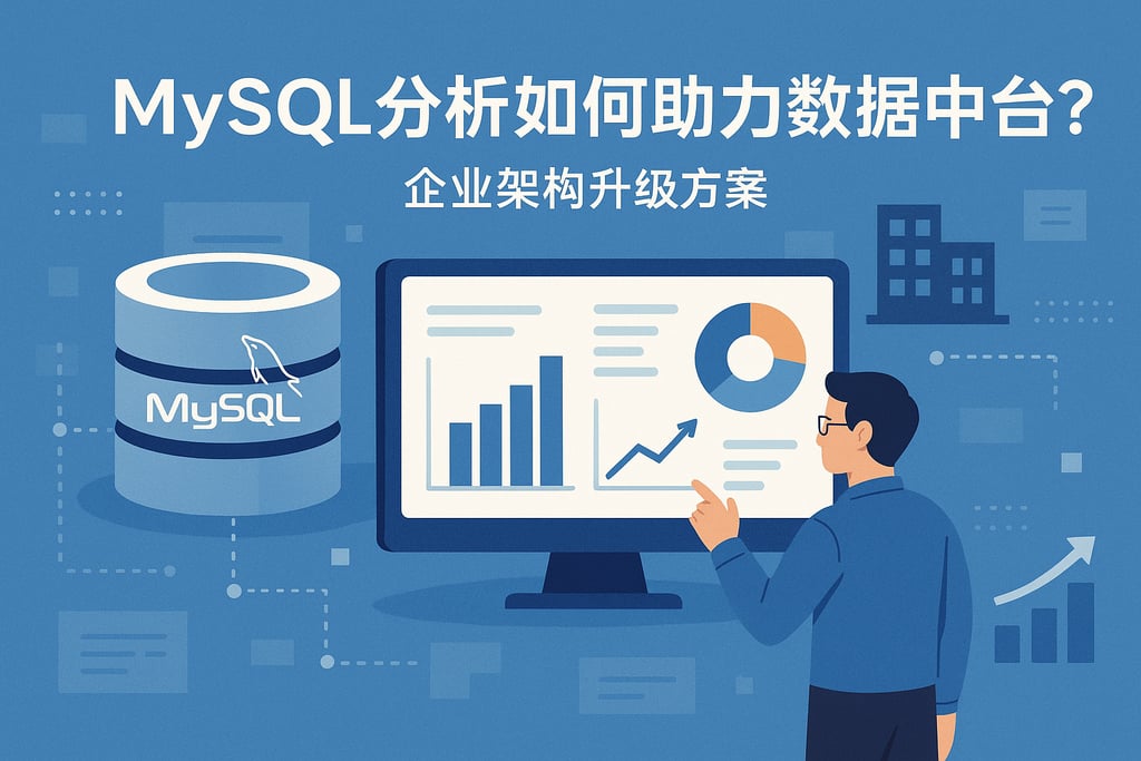 mysql分析如何助力数据中台？企业架构升级方案