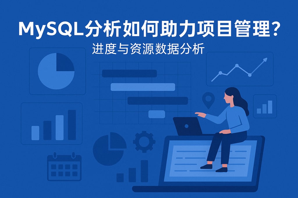 mysql分析如何助力项目管理？进度与资源数据分析