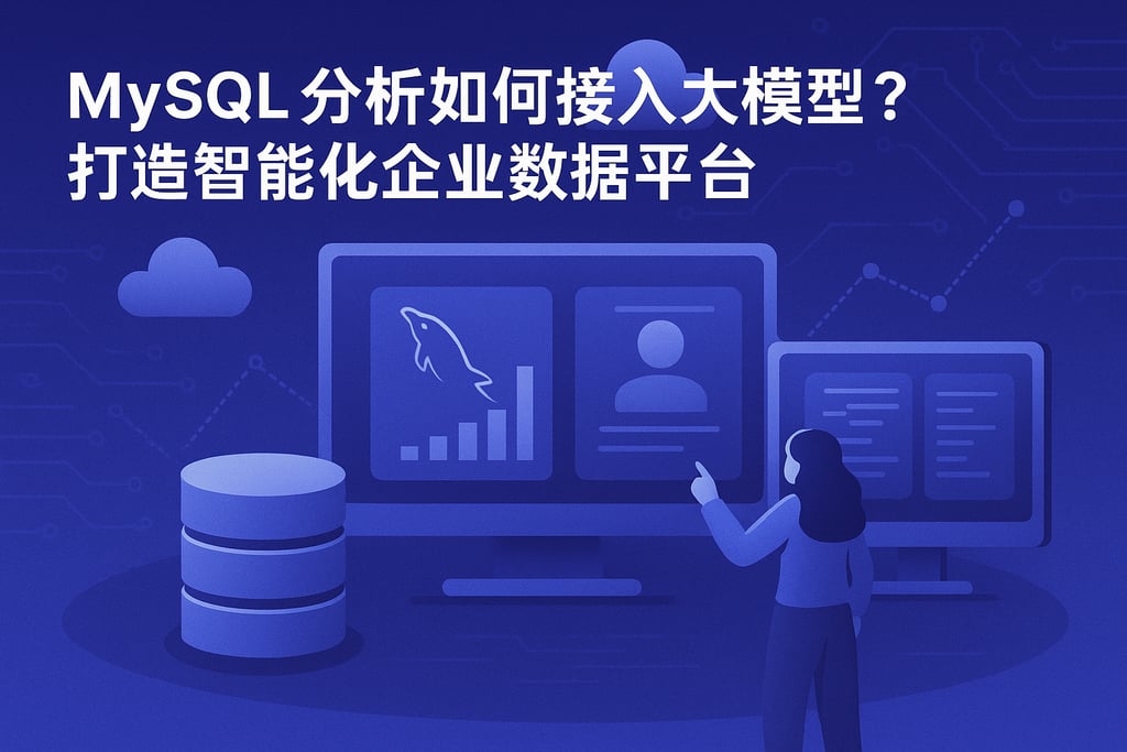 mysql分析如何接入大模型？打造智能化企业数据平台