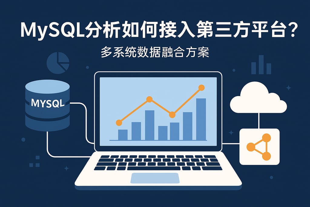 mysql分析如何接入第三方平台？多系统数据融合方案