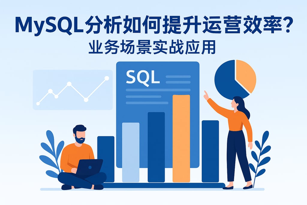 mysql分析如何提升运营效率？业务场景实战应用