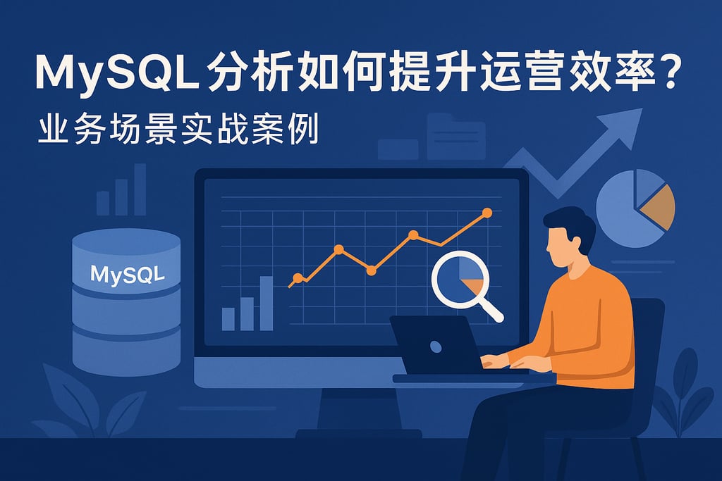 mysql分析如何提升运营效率？业务场景实战案例