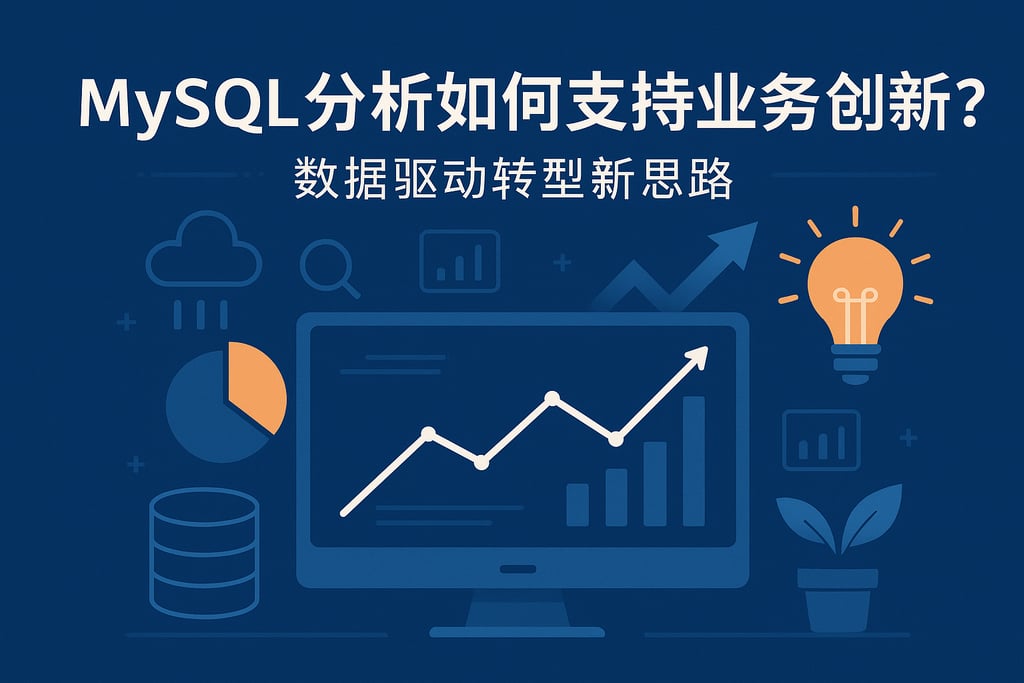 mysql分析如何支持业务创新？数据驱动转型新思路