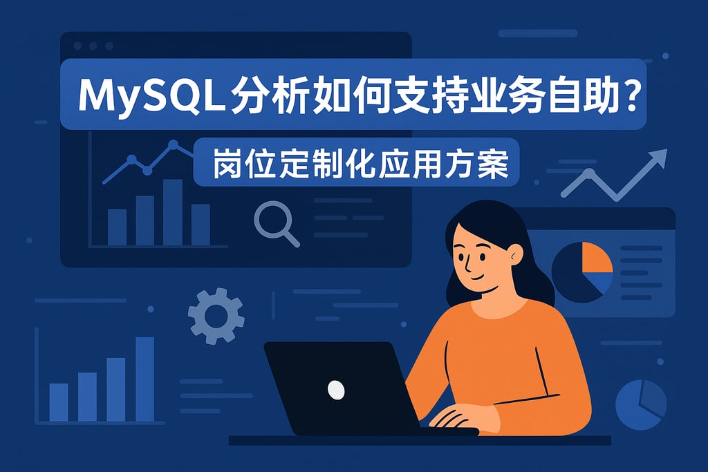 mysql分析如何支持业务自助？岗位定制化应用方案