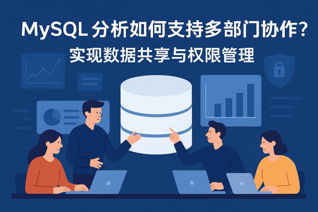 mysql分析如何支持多部门协作？实现数据共享与权限管理