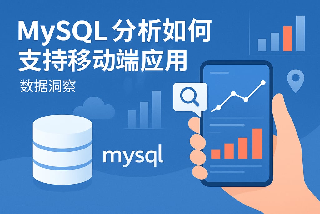 mysql分析如何支持移动端应用？随时随地数据洞察