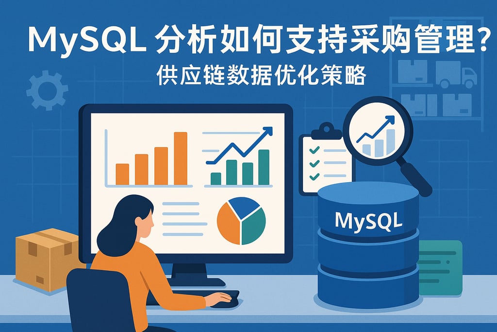 mysql分析如何支持采购管理？供应链数据优化策略