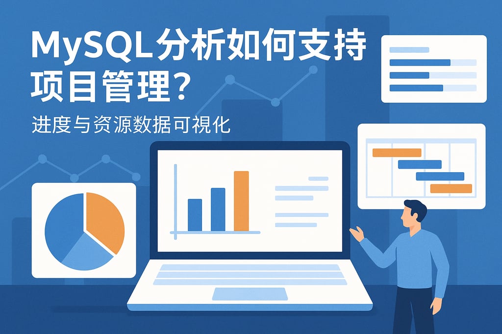 mysql分析如何支持项目管理？进度与资源数据可视化