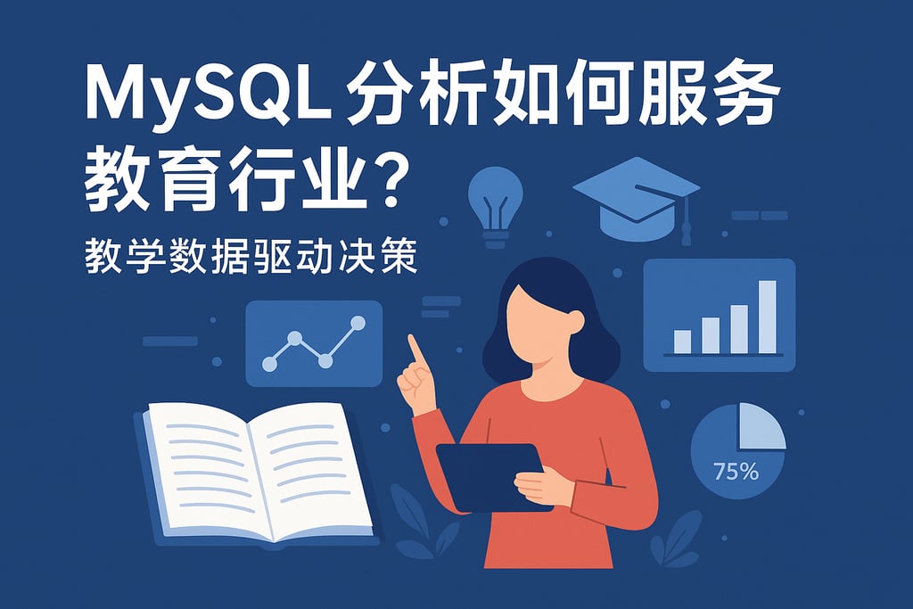 mysql分析如何服务教育行业？教学数据驱动决策