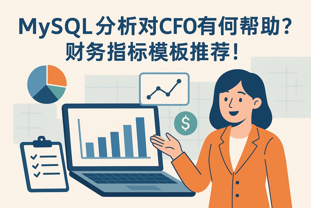 mysql分析对CFO有何帮助？财务指标模板推荐！