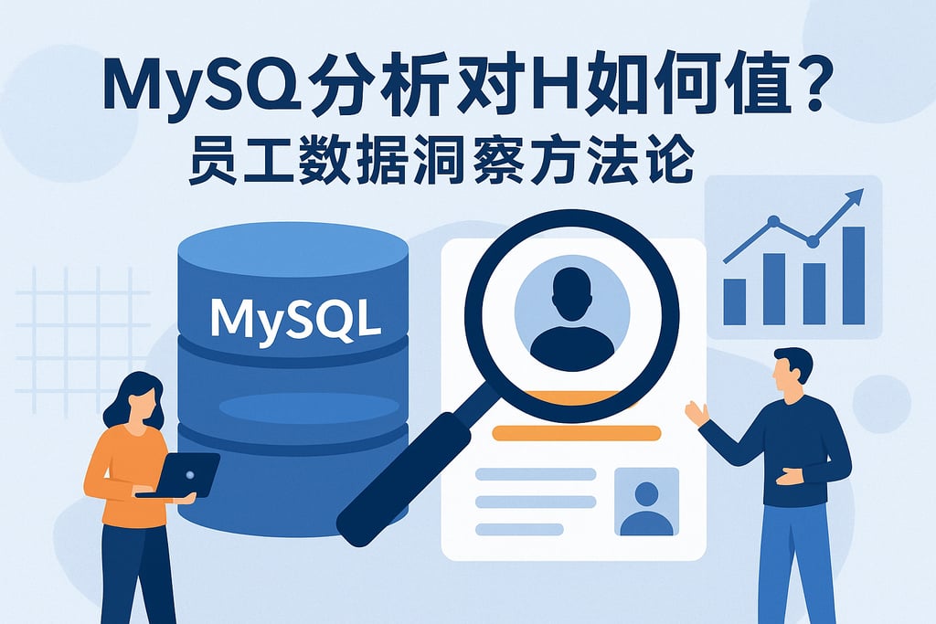 mysql分析对HR有何价值？员工数据洞察方法论！