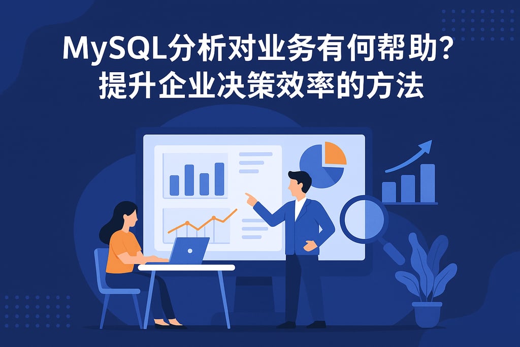 mysql分析对业务有何帮助？提升企业决策效率的方法