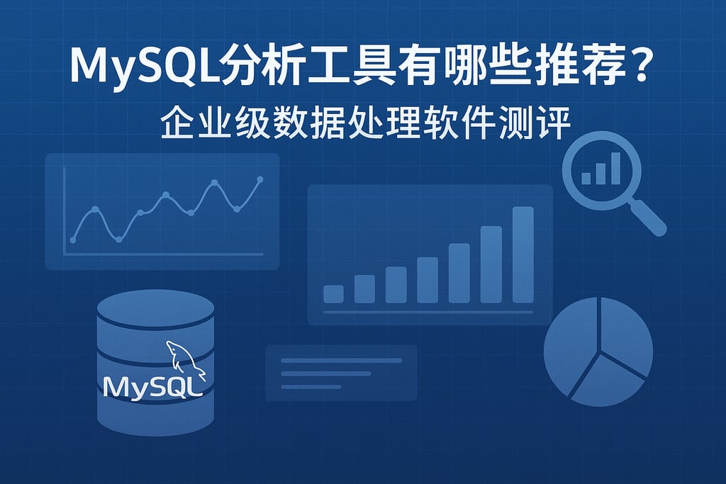 mysql分析工具有哪些推荐？企业级数据处理软件测评