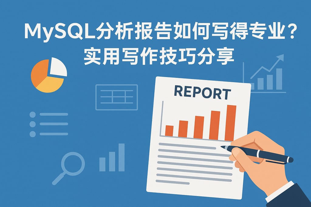 mysql分析报告如何写得专业？实用写作技巧分享