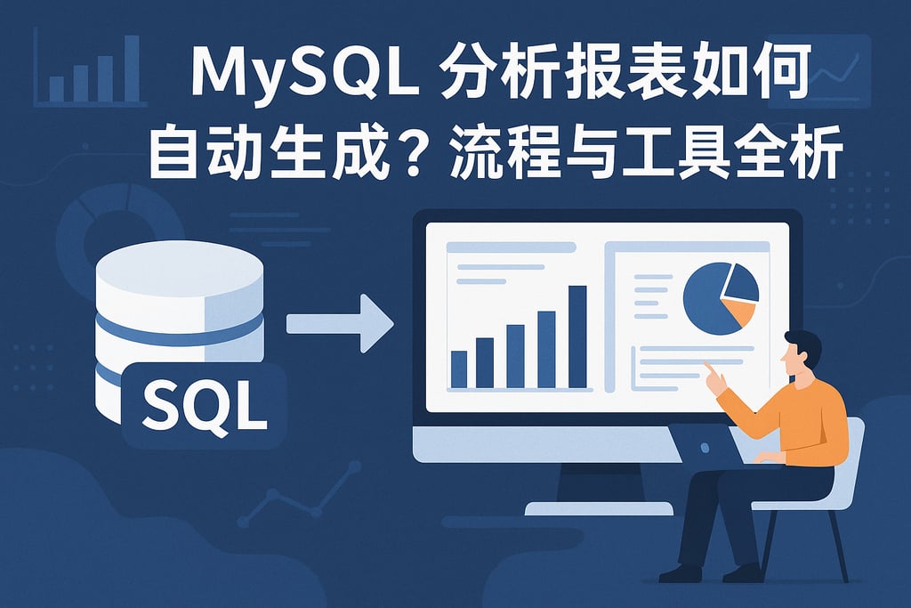 mysql分析报表如何自动生成？流程与工具全解析